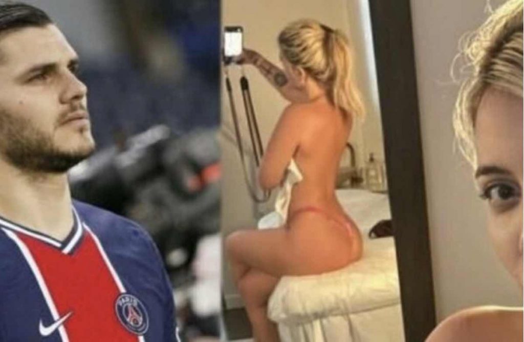 Wanda Nara Nuda a Letto