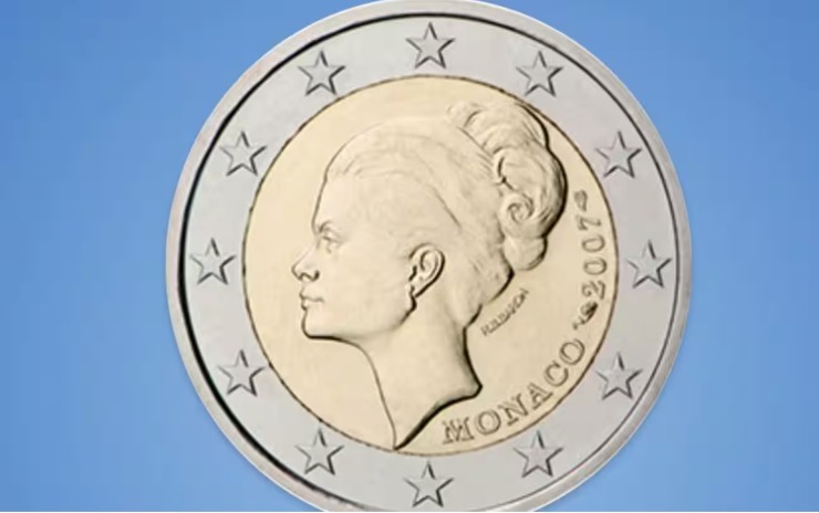 Moneta 2 euro Principato